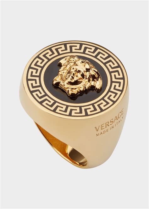 bague versace pour homme